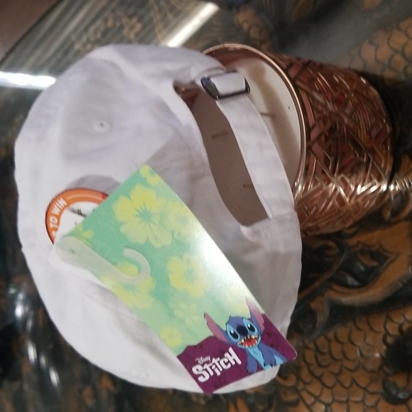 Disney Stich Women Unisex Hat In White - Picture 3 of 4